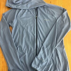 Columbia omniwick/omnishade zip up jacket